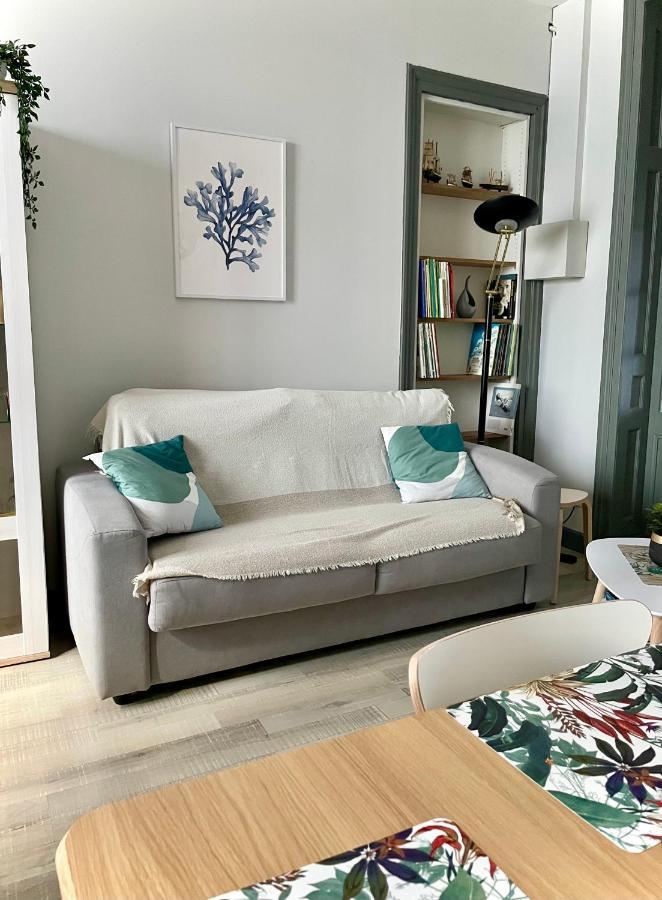 La Batelière, appartement mer avec patio privé Mers-les-Bains Extérieur photo