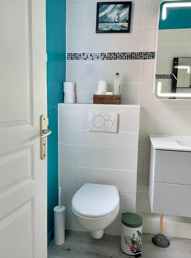 La Batelière, appartement mer avec patio privé Mers-les-Bains Extérieur photo